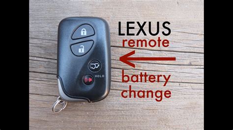 lexus keyless remote battery replacement